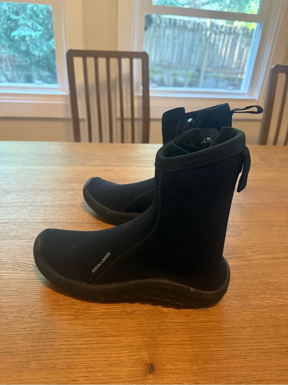 NWT Sea-Doo Neoprene Black Boots Watersports Size Men's 8